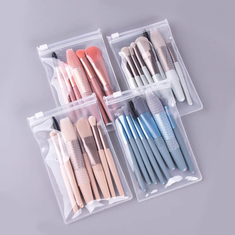 8 PCs Makeup Brushes Suit Portable Beauty Tools - Beauty Jar