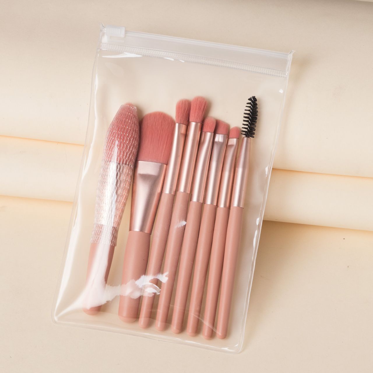 8 PCs Makeup Brushes Suit Portable Beauty Tools - Beauty Jar