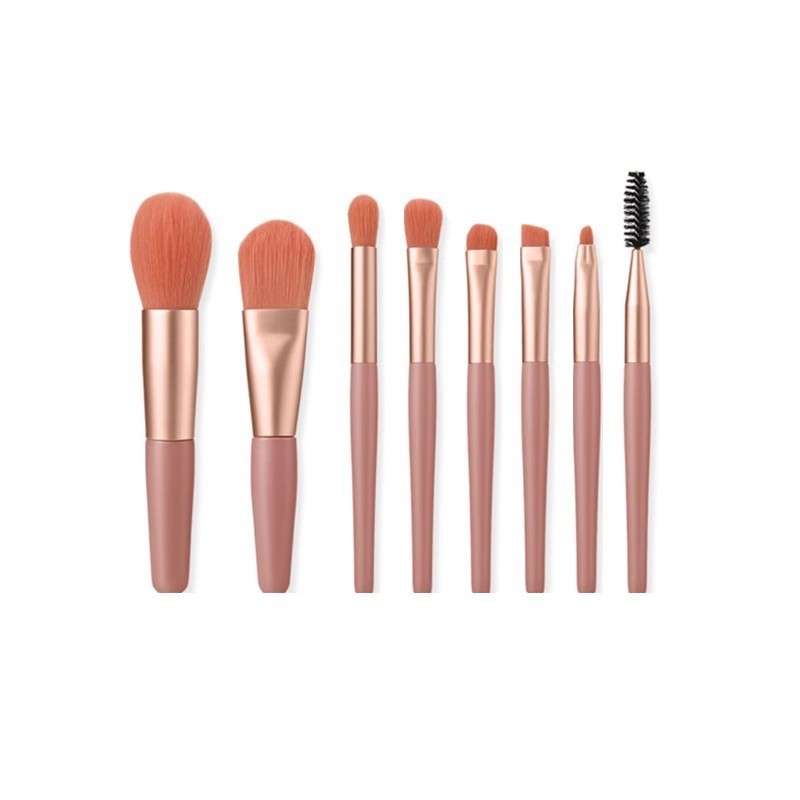8 PCs Makeup Brushes Suit Portable Beauty Tools - Beauty Jar
