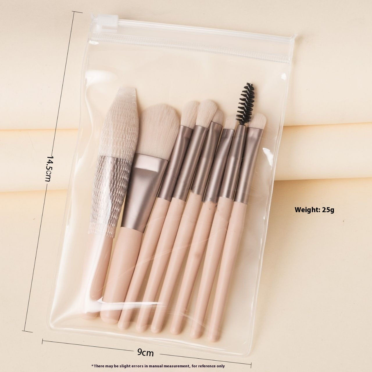 8 PCs Makeup Brushes Suit Portable Beauty Tools - Beauty Jar