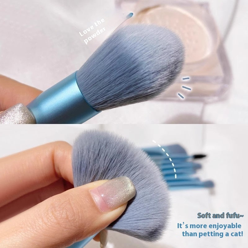 8 PCs Makeup Brushes Suit Portable Beauty Tools - Beauty Jar