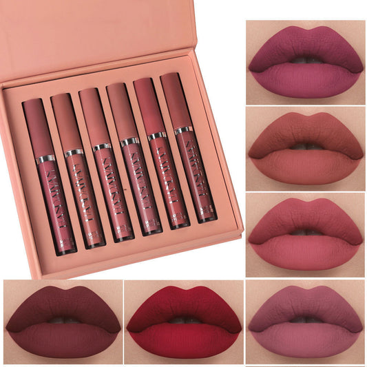 Matte Lip Gloss Set Big Red - Beauty Jar