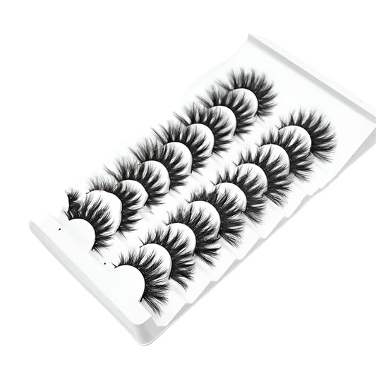 3D  Thick Multi-Layered Natural Eyelashes - Beauty Jar
