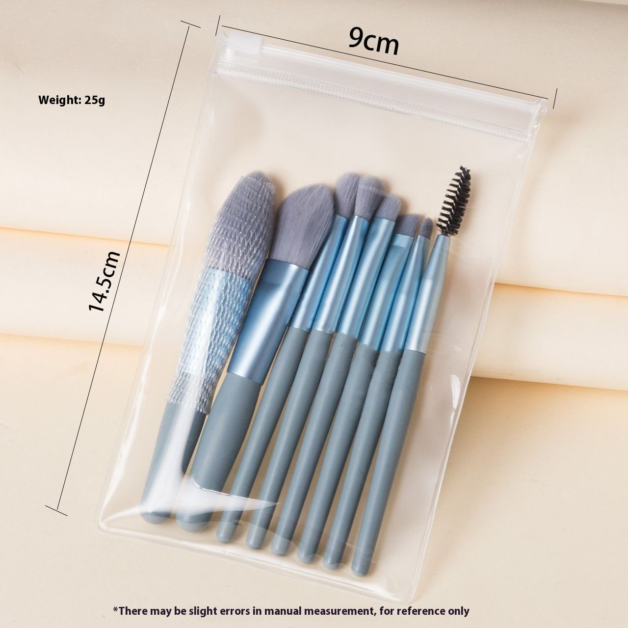 8 PCs Makeup Brushes Suit Portable Beauty Tools - Beauty Jar