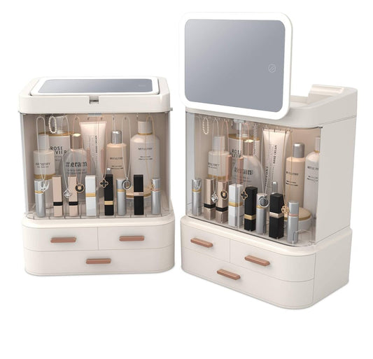 Beauty Jar - Multi-Layer Makeup Mirror Box