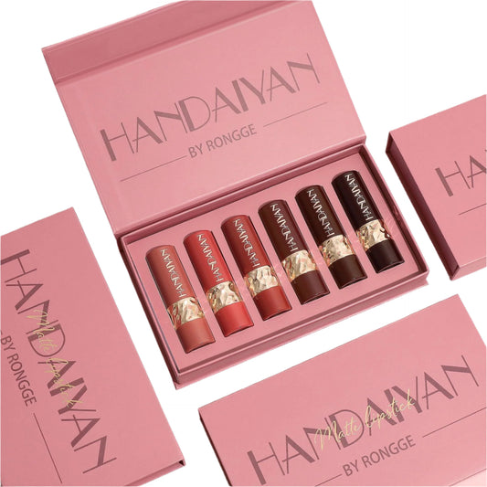 Matte Lipstick Set Natural Easy Color - Beauty Jar