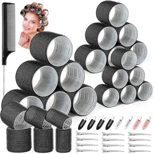 Portable Home Nylon Eight Character Air Bangs Curling Iron - Beauty Jar