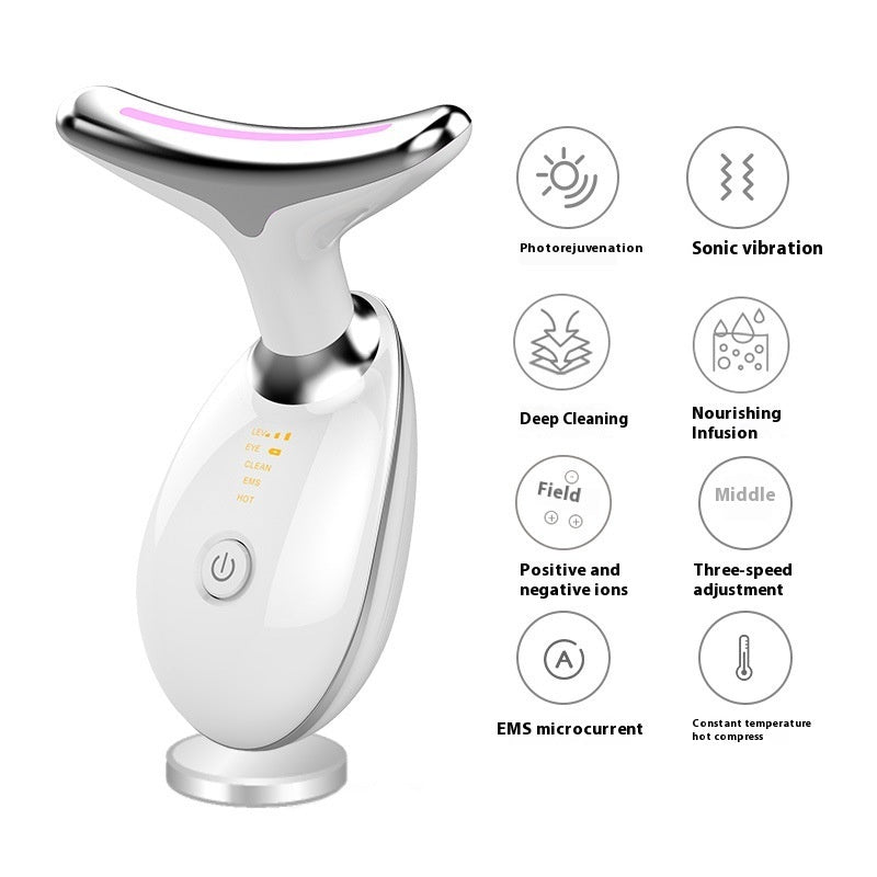 Neck Face Beauty Device, Skin Care Facial Massager - Beauty Jar