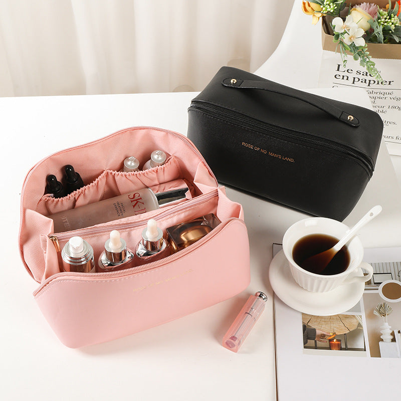 Large Travel Makeup Bag for Women Portable Cosmetic Bag - Beauty Jar