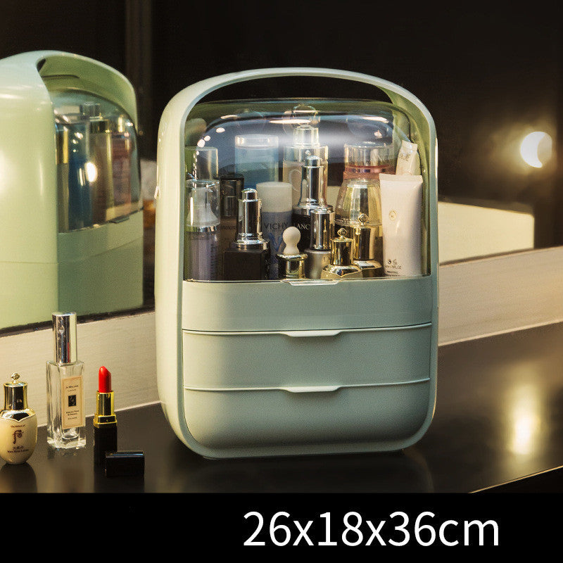 Cosmetic Storage Box Desktop Dustproof Household Lipstick Dressing Table